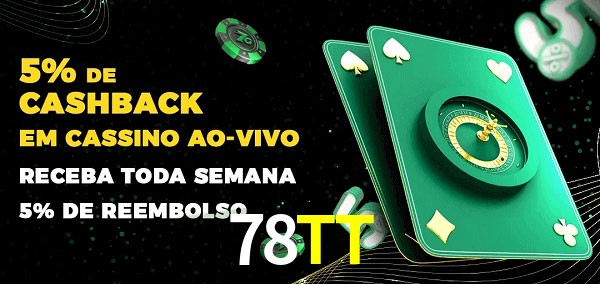 Promoções do cassino ao Vivo 78TT